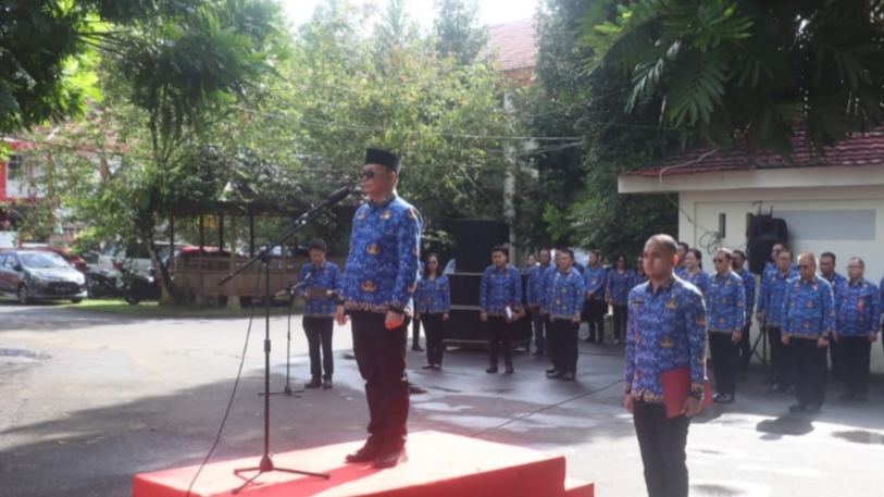 Djohn Sonny Liuw Pimpin Apel Korpri Pemkot Tomohon