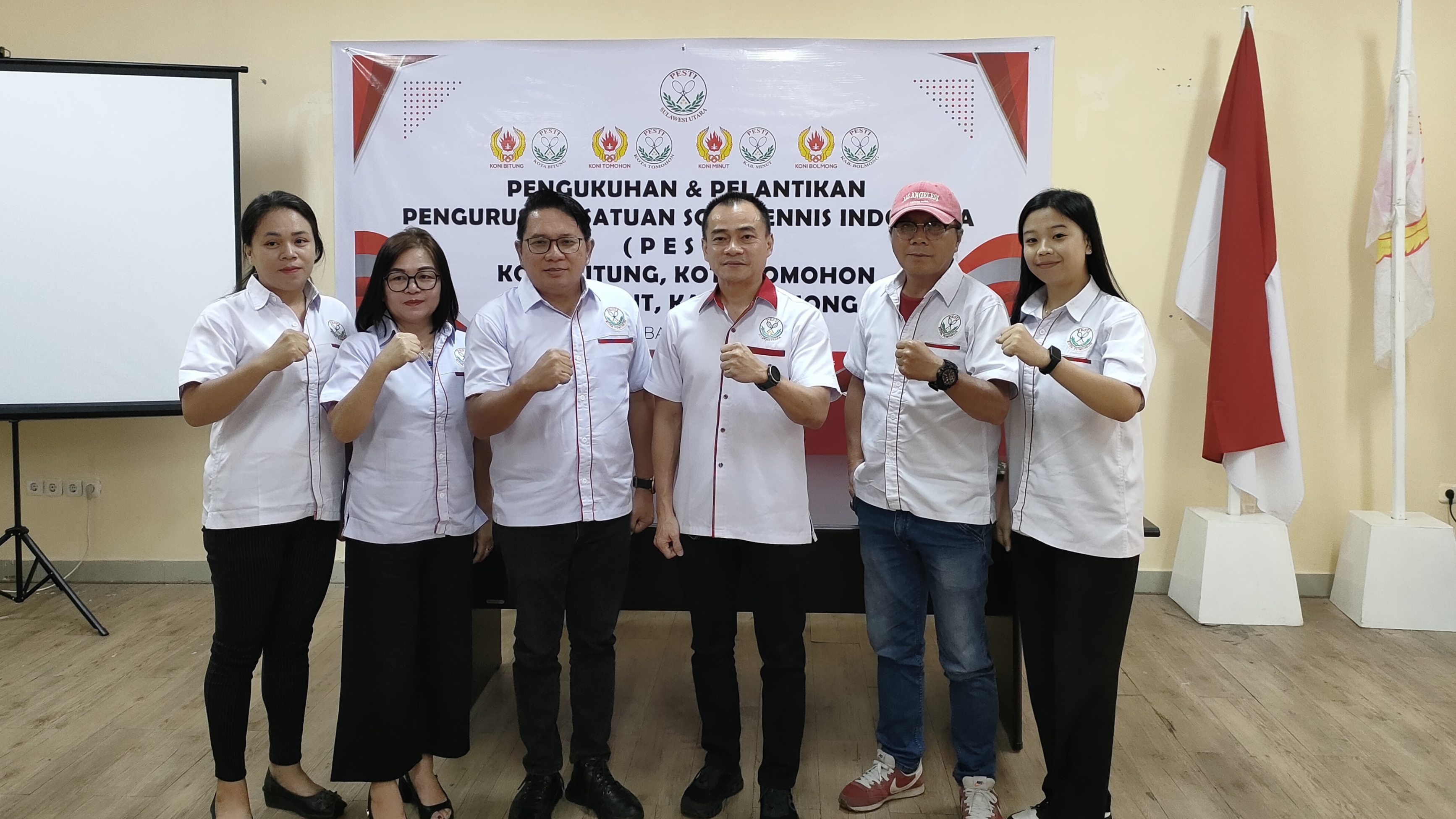 PESTI Sulut Kukuhkan Pengurus Tomohon, Bitung, Minut dan Bolmong