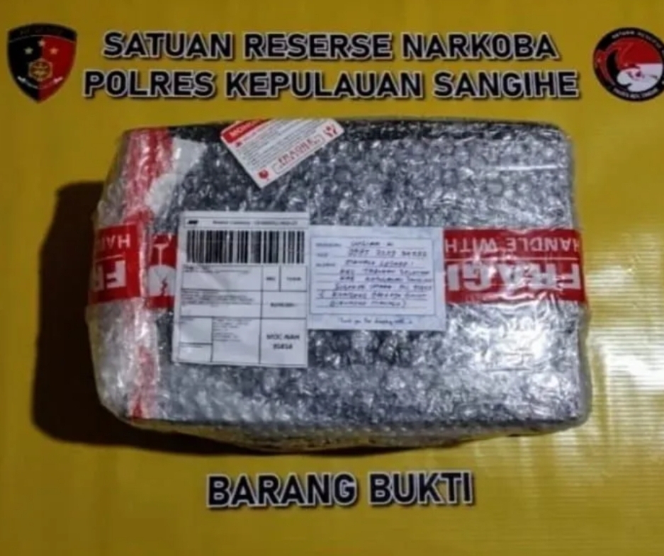 Satresnarkoba Sangihe Gagalkan Peredaran 1.000 Butir Obat Keras