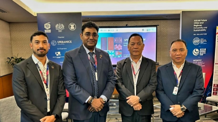 Diundang Khusus UN Habitat, Caroll-Mono Ikut ASUF di Kuala Lumpur Malaysia