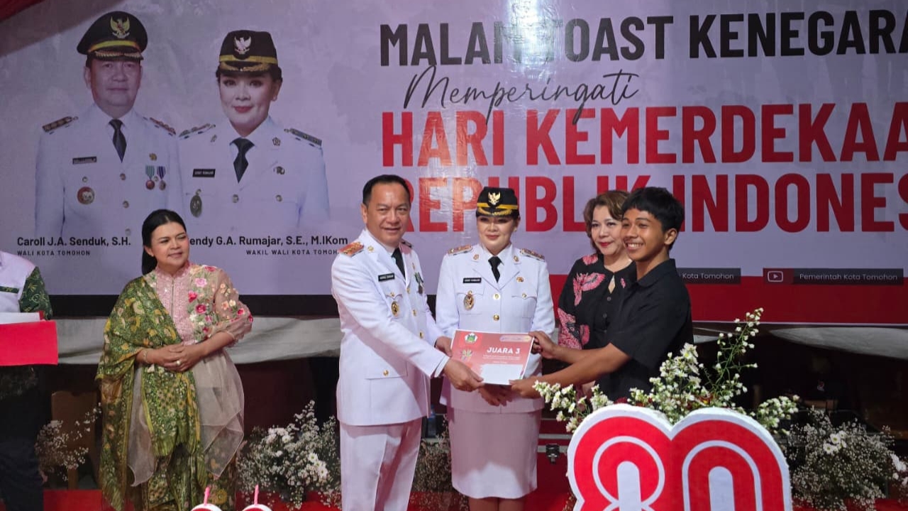 Caroll-Sendy Serahkan Hadiah Pemenang Reels dan Video Destinasi Wisata TIFF 2025