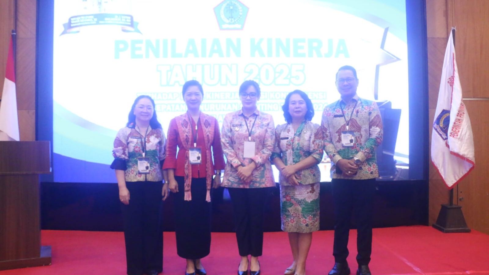 Wawali Sendy dan Ketua TP-PKK drg Jeand’arc, Ikuti Penilaian Penurunan Stunting