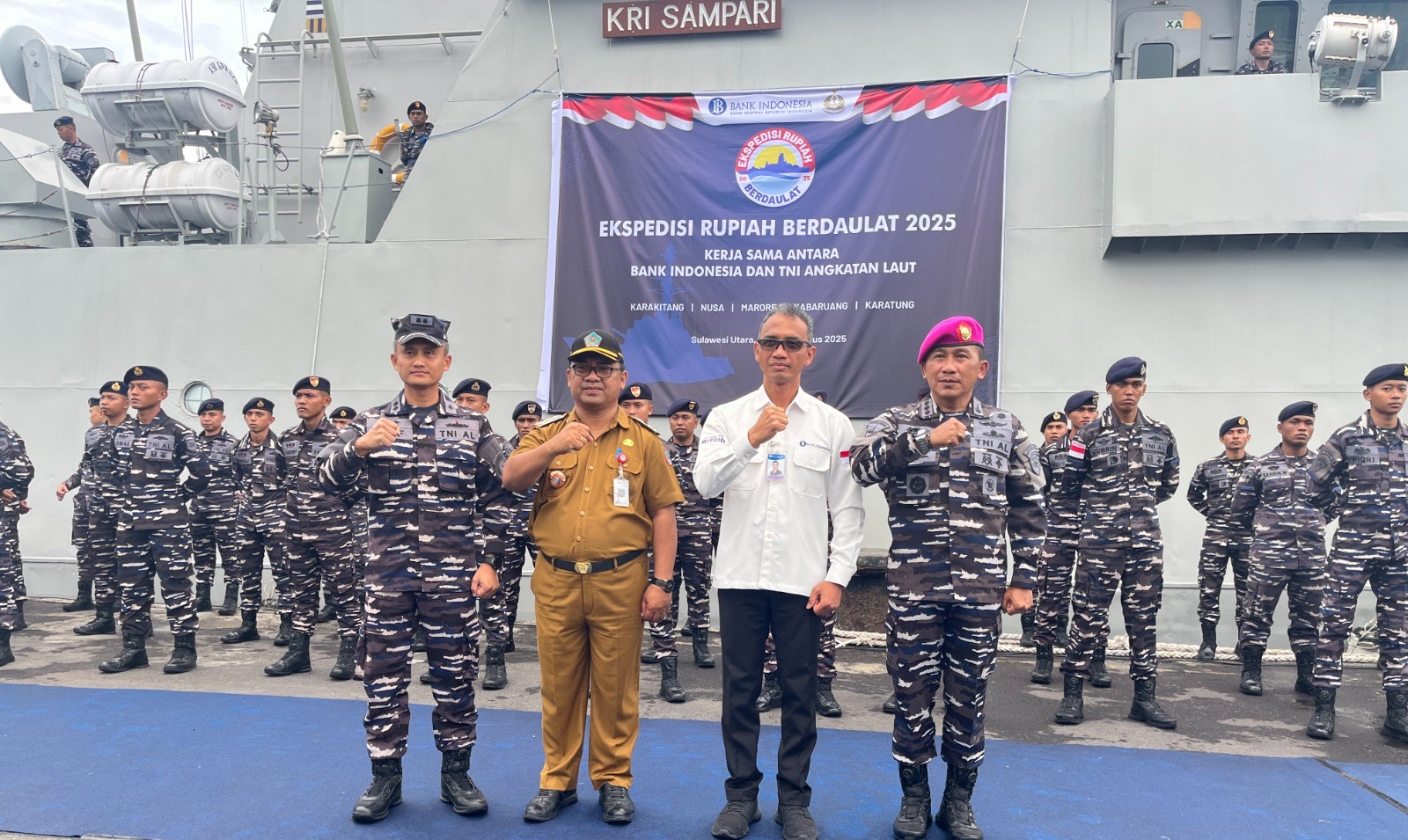 Tiga Misi Utama di Ekspedisi Rupiah Berdaulat Sulut 2025