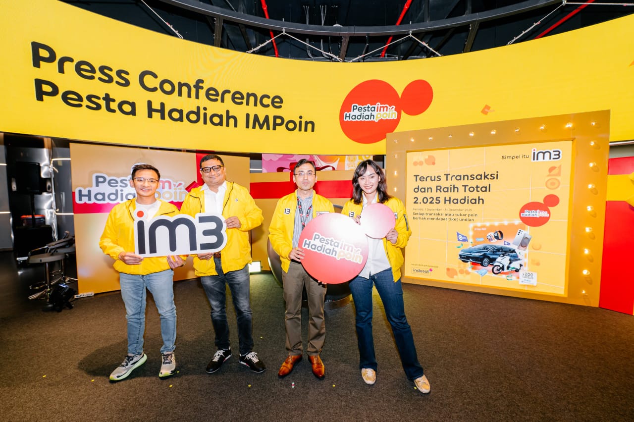 Ribuan Hadiah Spektakuler di Pesta Hadiah 2025 IM3 Ribuan Hadiah Spektakuler di Pesta Hadiah 2025 IM3
