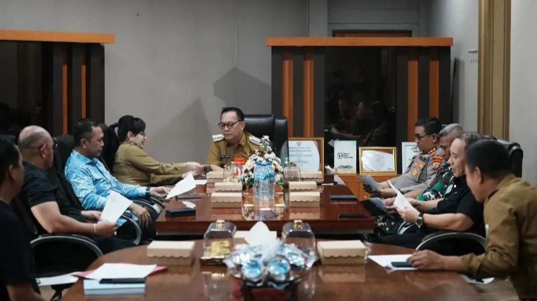 Caroll-Sendy Gelar Rakor Dengan Forkopimda Tomohon, Jelang KONAS PKB PGI 2025