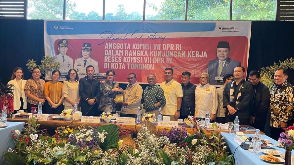 Wawali Sendy Berharap Komisi VII DPR RI Beri Andil Pengembangan Pariwisata dan UMKM di Kota Tomohon