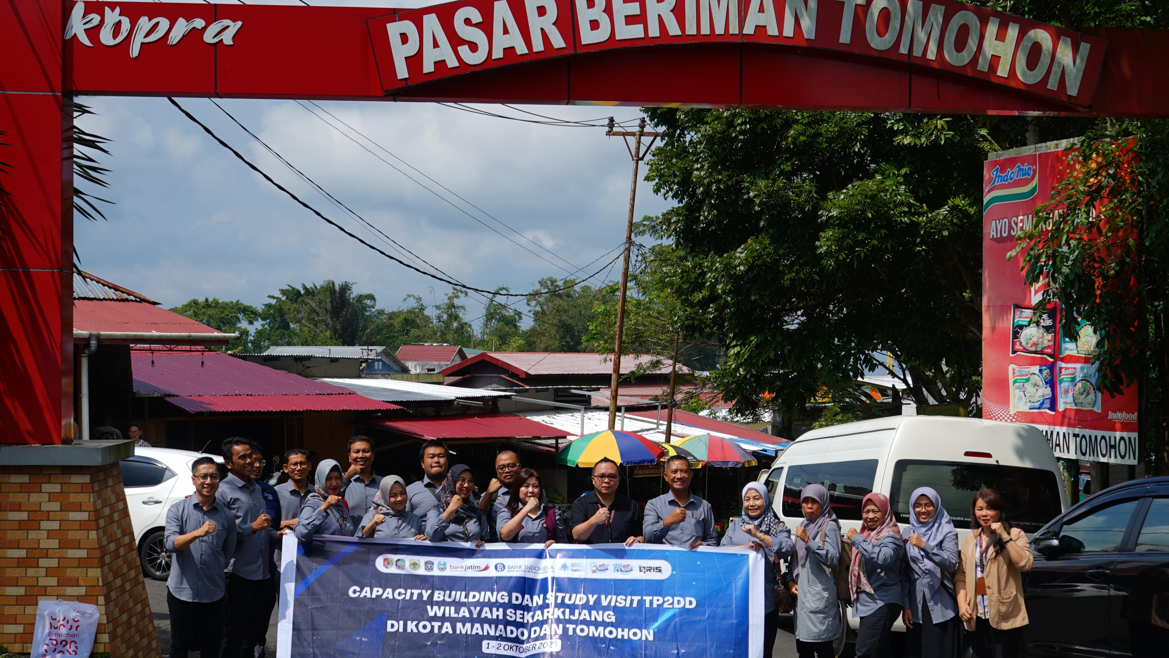 Gerardus Mogi Dampingi TP2DD 5 Kabupaten di Jatim Lakukan Study Visit di Kota Tomohon