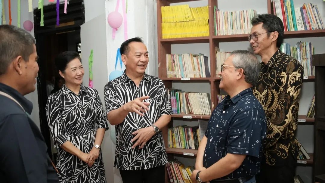 Walikota Caroll Sambut Kunjungan Kepala Perpustakaan Nasional RI Walikota Caroll Sambut Kunjungan Kepala Perpustakaan Nasional RI