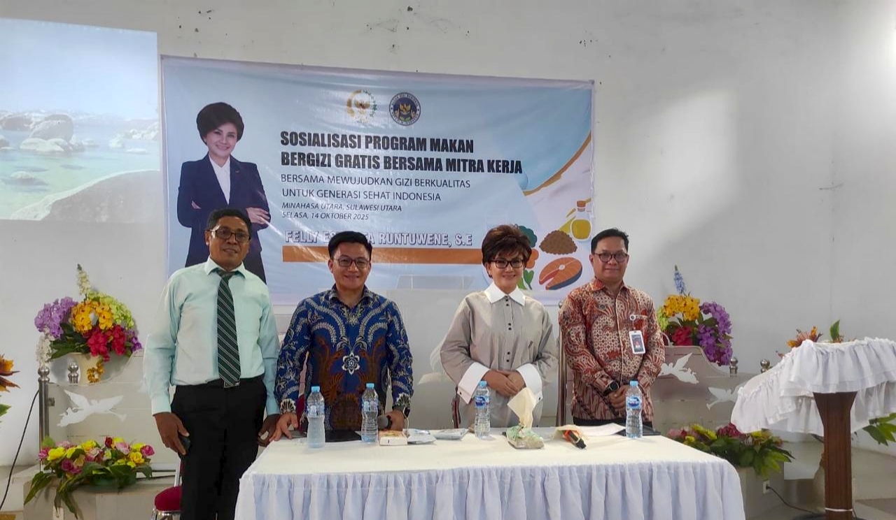 DPR RI dan BGN Terus Memperluas Penerima Manfaat MBG di Minut