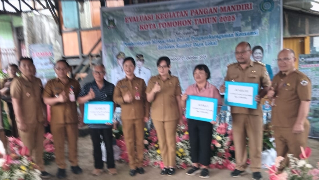 Wawali Sendy dan drg Jeand’arc, Motivasi Peningkatan Kampung Pangan Mandiri