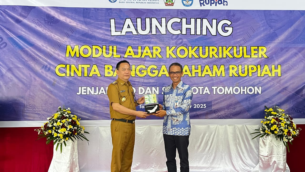 Walikota Caroll Resmikan Program CBP Rupiah SD dan SMP, Kerjasama Bank Indonesia Perwakilan Sulut Walikota Caroll Resmikan Program CBP Rupiah SD dan SMP, Kerjasama Bank Indonesia Perwakilan Sulut