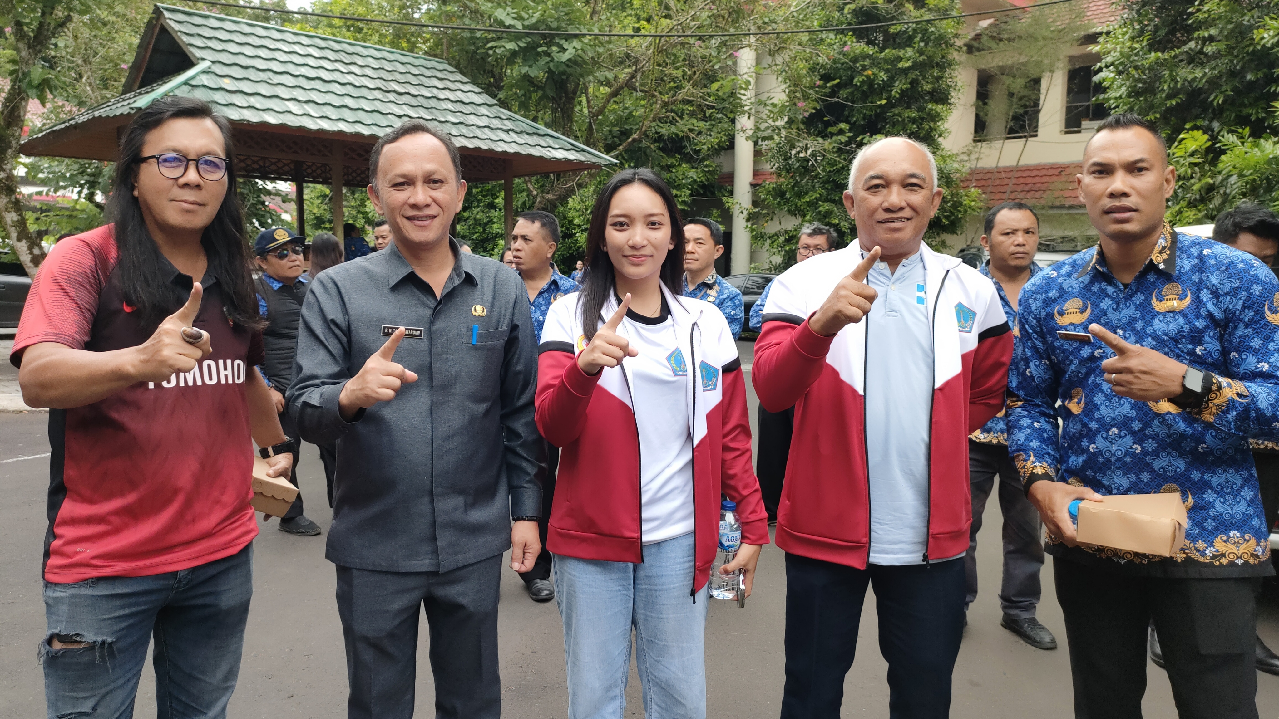 Tangkawarouw Motivasi Kirey Kaseger Raih Emas Porprov XII Sulut Tahun 2025