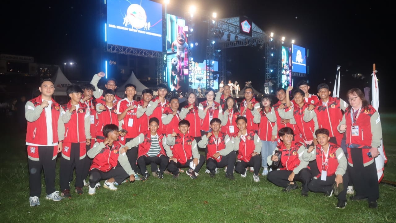 Wawali Sendy Hadiri Pembukaan Porprov XII Sulut 2025, Ikut Menyapa Kontingen Tomohon