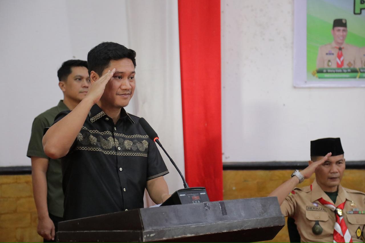 Wawali Rendy Mangkat Resmi Lepas Kontingen Pramuka Kotamobagu, Siap Harumkan Nama Daerah di Peran Saka Nasional 2025