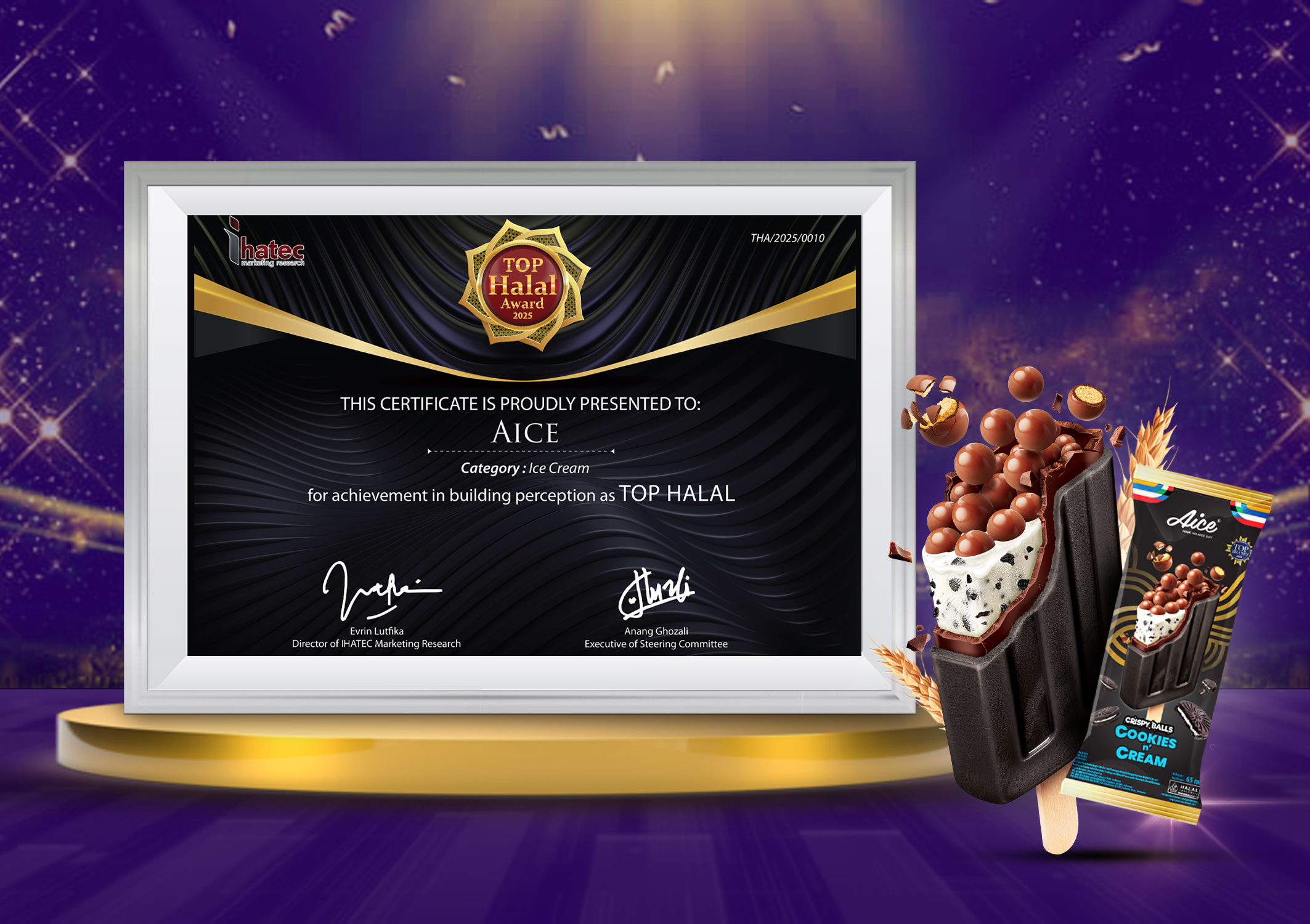Aice Raih Superbrands Award 6 Tahun dan Top Halal Award 3 Tahun Berturut-turut