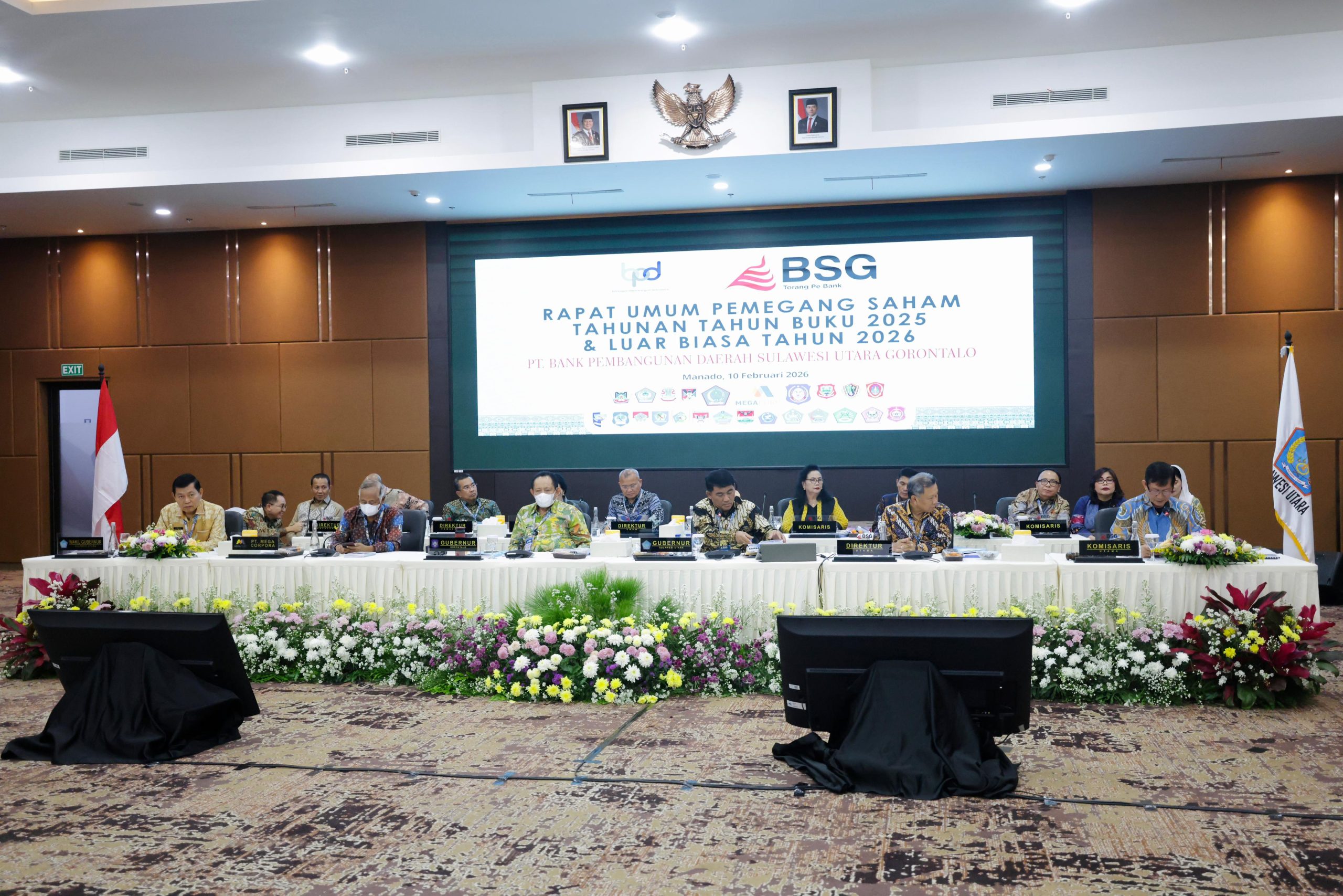 Bupati Minsel Hadiri Rapat Umum Pemegang Saham (RUPS)