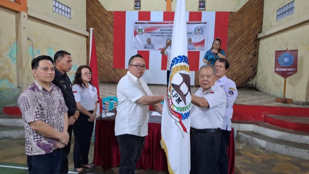 Yanes Possumah Resmi Pimpin LPM Kecamatan Tomohon Tengah